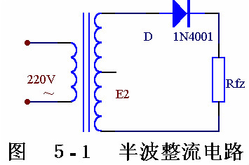 電子電路圖，整流二極管的作用,整流電路